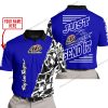 PREMIUM MX - LIMITED EDITION JUST FCKN GONNA SEND IT - CUSTOM NAME - TROY LEE DESIGNS - NAVY - POLO SHIRT