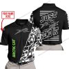 PREMIUM MX - LIMITED EDITION JUST FCKN GONNA SEND IT - CUSTOM NAME - ARCTIC CAT - BLACK - POLO