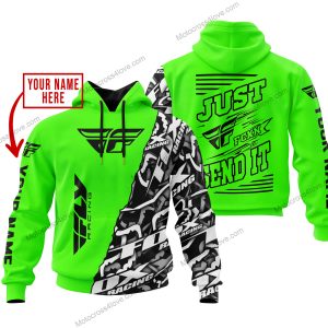 PREMIUM MX - LIMITED EDITION JUST FCKN GONNA SEND IT - CUSTOM NAME - FLY RACING - GREEN