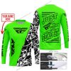 PREMIUM MX - LIMITED EDITION JUST FCKN GONNA SEND IT - CUSTOM NAME - FLY RACING - GREEN - JERSEY