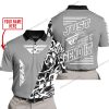 PREMIUM MX - LIMITED EDITION JUST FCKN GONNA SEND IT - CUSTOM NAME - FLY RACING - GREY - POLO