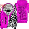 PREMIUM MX - LIMITED EDITION JUST FCKN GONNA SEND IT - CUSTOM NAME - FLY RACING - PINK - FLEECE ZIP HOODIE