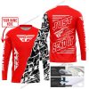 PREMIUM MX - LIMITED EDITION JUST FCKN GONNA SEND IT - CUSTOM NAME - FLY RACING - RED - JERSEY