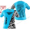 PREMIUM MX - LIMITED EDITION JUST FCKN GONNA SEND IT - CUSTOM NAME - FLY RACING - SKY BLUE - T-SHIRT