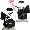 PREMIUM GIFT - CUSTOM NAME - ALPINESTARS - WHITE - POLO