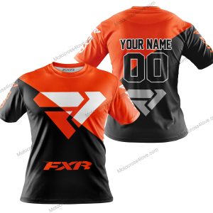 PREMIUM GIFT - CUSTOM NAME - FXR - ORANGE - T-SHIRT