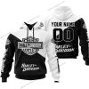 PREMIUM GIFT - CUSTOM NAME - HARLEY DAVIDSON - WHITE