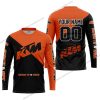PREMIUM GIFT - CUSTOM NAME - KTM - ORANGE - JERSEY
