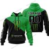 PREMIUM GIFT - CUSTOM NAME - MONSTER ENERGY - GREEN