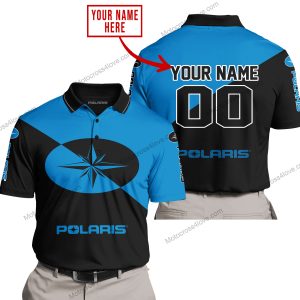 PREMIUM GIFT - CUSTOM NAME - POLARIS - BLUE - POLO