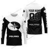 PREMIUM GIFT - CUSTOM NAME - POLARIS - WHITE - JERSEY