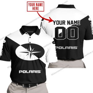 PREMIUM GIFT - CUSTOM NAME - POLARIS - WHITE - POLO