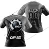 PREMIUM GIFT - CUSTOM NAME - CAN-AM - GREY - T-SHIRT
