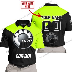 PREMIUM GIFT - CUSTOM NAME - CAN-AM - NEON - POLO