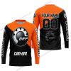 PREMIUM GIFT - CUSTOM NAME - CAN-AM - ORANGE - JERSEY