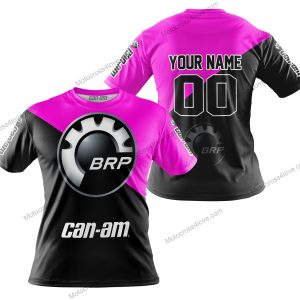 PREMIUM GIFT - CUSTOM NAME - CAN-AM - PINK - T-SHIRT