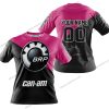 PREMIUM GIFT - CUSTOM NAME - CAN-AM - PINK 1 - T-SHIRT