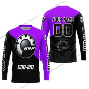 PREMIUM GIFT - CUSTOM NAME - CAN-AM - PURPLE - JERSEY