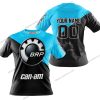 PREMIUM GIFT - CUSTOM NAME - CAN-AM - SKY BLUE - T-SHIRT