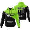 PREMIUM GIFT - CUSTOM NAME - FLY RACING - GREEN 1