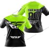 PREMIUM GIFT - CUSTOM NAME - FLY RACING - NEON - T-SHIRT