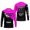 PREMIUM GIFT - CUSTOM NAME - FLY RACING - PINK - JERSEY