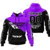 PREMIUM GIFT - CUSTOM NAME - FLY RACING - PURPLE