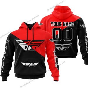 PREMIUM GIFT - CUSTOM NAME - FLY RACING - RED