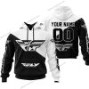 PREMIUM GIFT - CUSTOM NAME - FLY RACING - WHITE