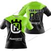 PREMIUM GIFT - CUSTOM NAME - HUSQVARNA - GREEN 1 - T-SHIRT