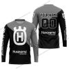 PREMIUM GIFT - CUSTOM NAME - HUSQVARNA - GREY - JERSEY
