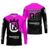PREMIUM GIFT - CUSTOM NAME - HUSQVARNA - PINK - JERSEY