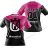 PREMIUM GIFT - CUSTOM NAME - HUSQVARNA - PINK 1 - T-SHIRT