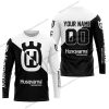 PREMIUM GIFT - CUSTOM NAME - HUSQVARNA - WHITE - JERSEY