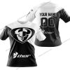 PREMIUM GIFT - CUSTOM NAME - THOR RACING - WHITE - T-SHIRT