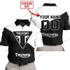 PREMIUM GIFT - CUSTOM NAME - TRIUMPH - WHITE - POLO