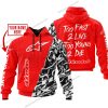 TOO FAST TO LIVE TOO YOUNG TO DIE - LIMITED EDITION - CUSTOM NAME - ALPINESTARS - RED