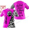 TOO FAST TO LIVE TOO YOUNG TO DIE - LIMITED EDITION - CUSTOM NAME - CAN AM - PINK - T-SHIRT