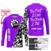 TOO FAST TO LIVE TOO YOUNG TO DIE - LIMITED EDITION - CUSTOM NAME - CAN AM - PURPLE - JERSEY