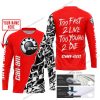 TOO FAST TO LIVE TOO YOUNG TO DIE - LIMITED EDITION - CUSTOM NAME - CAN AM - RED - JERSEY