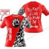 TOO FAST TO LIVE TOO YOUNG TO DIE - LIMITED EDITION - CUSTOM NAME - CAN AM - RED - T-SHIRT