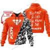 TOO FAST TO LIVE TOO YOUNG TO DIE - LIMITED EDITION - CUSTOM NAME - FXR - ORANGE