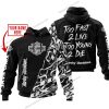 TOO FAST TO LIVE TOO YOUNG TO DIE - LIMITED EDITION - CUSTOM NAME - HARLEY-DAVIDSON - BLACK