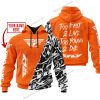 TOO FAST TO LIVE TOO YOUNG TO DIE - LIMITED EDITION - CUSTOM NAME - FLY RACING - ORANGE