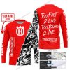 TOO FAST TO LIVE TOO YOUNG TO DIE - LIMITED EDITION - CUSTOM NAME - HUSQVARNA - RED - JERSEY
