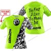 TOO FAST TO LIVE TOO YOUNG TO DIE - LIMITED EDITION - CUSTOM NAME - SEA DOO - NEON - T-SHIRT