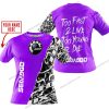 TOO FAST TO LIVE TOO YOUNG TO DIE - LIMITED EDITION - CUSTOM NAME - SEA DOO - PURPLE - T-SHIRT