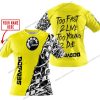 TOO FAST TO LIVE TOO YOUNG TO DIE - LIMITED EDITION - CUSTOM NAME - SEA DOO - YELLOW - T-SHIRT