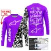 TILL THE FUCKIN FREAKIN TRAINING WHEEL FALL OFF - LIMITED EDITION - CUSTOM NAME - ALPINESTARS - PURPLE - JERSEY