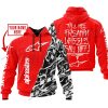 TILL THE FUCKIN FREAKIN TRAINING WHEEL FALL OFF - LIMITED EDITION - CUSTOM NAME - ALPINESTARS - RED